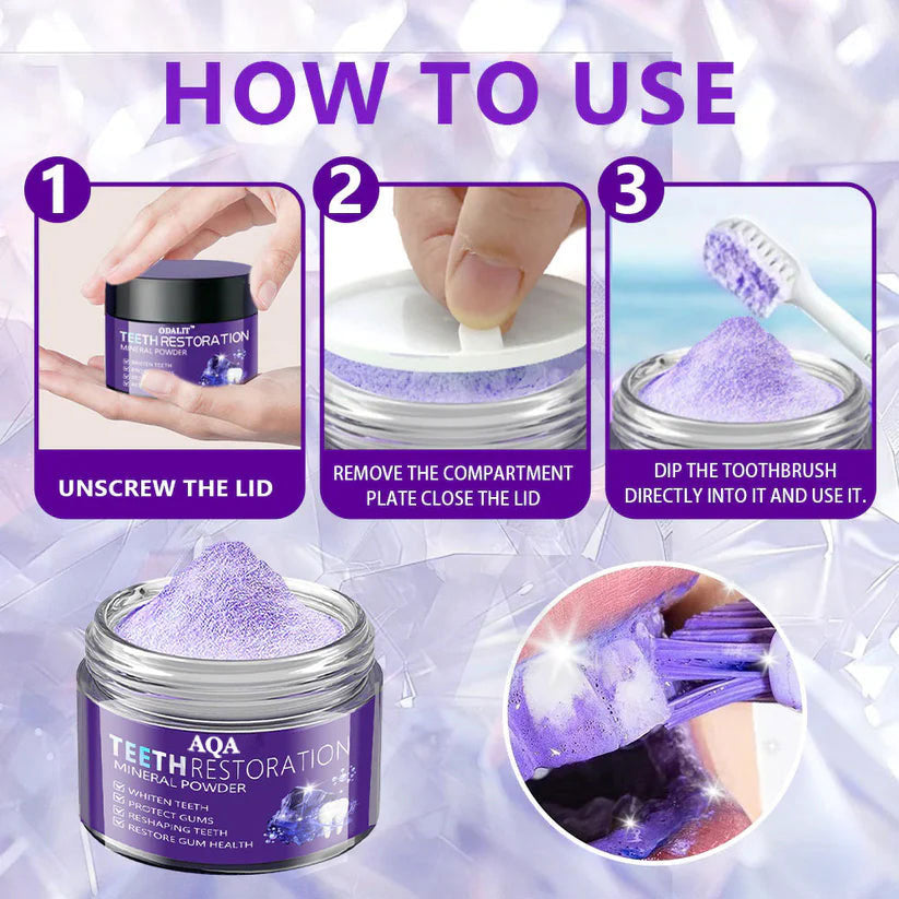 TeethRestoration Mineral Powder🦷 (🎁Flash Sale - Don’t Miss Out)