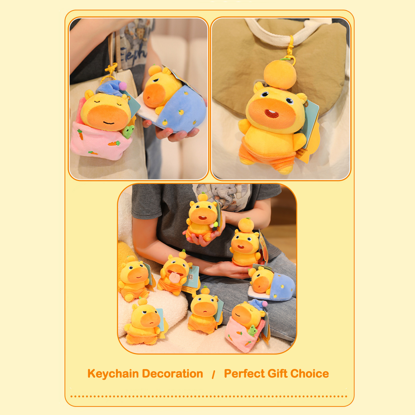 Add a Dash of Cuteness to Your Life with Our Adorable Capybara Keychains! π Perfect for Gifting, Collecting, and Daily Fun!