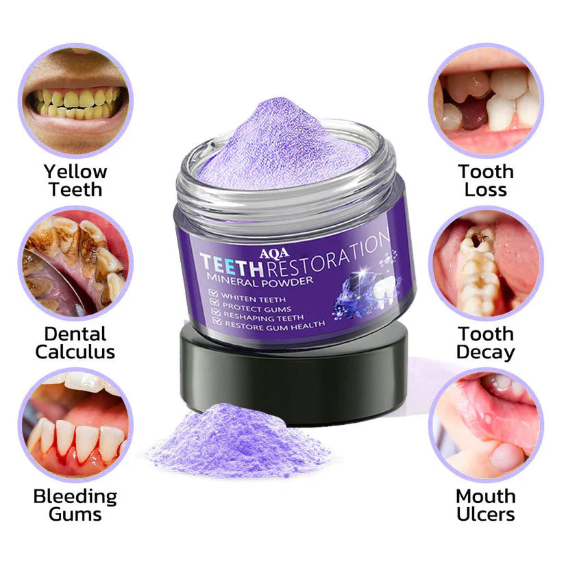 TeethRestoration Mineral Powder🦷 (🎁Flash Sale - Don’t Miss Out)