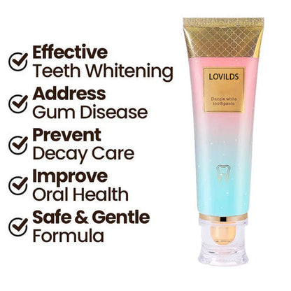 💥HUGE DISCOUNT - 50% OFF! LIMITED TIME! LOVILDS™ Niacinamide Whitening Toothpaste for a Bright Smile.💪 GRAB IT NOW!